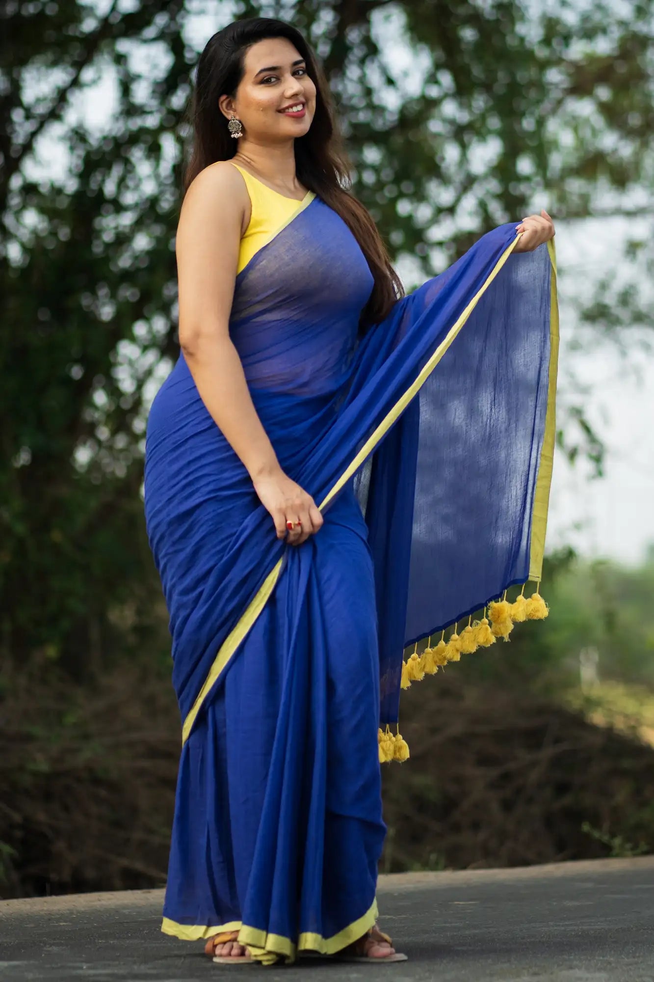 Twilight Border Saree