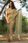 Morning Sun Brown Saree