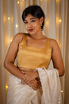 Golden Sleeveless Blouse