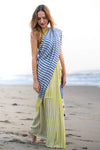 Peacock Parade Stripe Saree