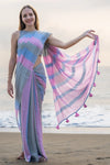 Poetic Patterns Stripe Saree