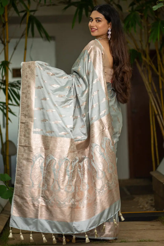 Wedding Wild Mashru Banarasi Silk Saree