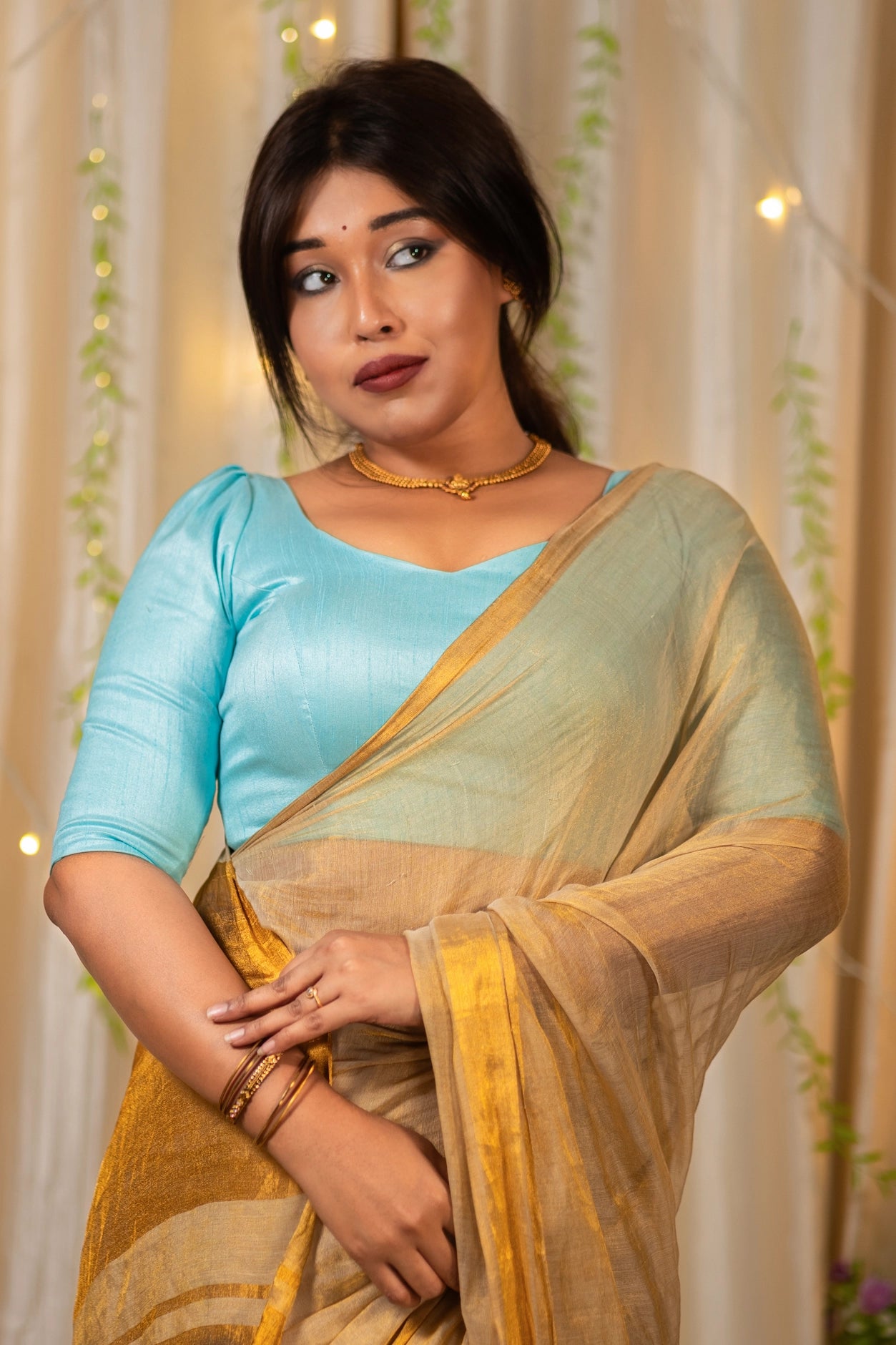 Adhiya Traditional Sleeve Blouse