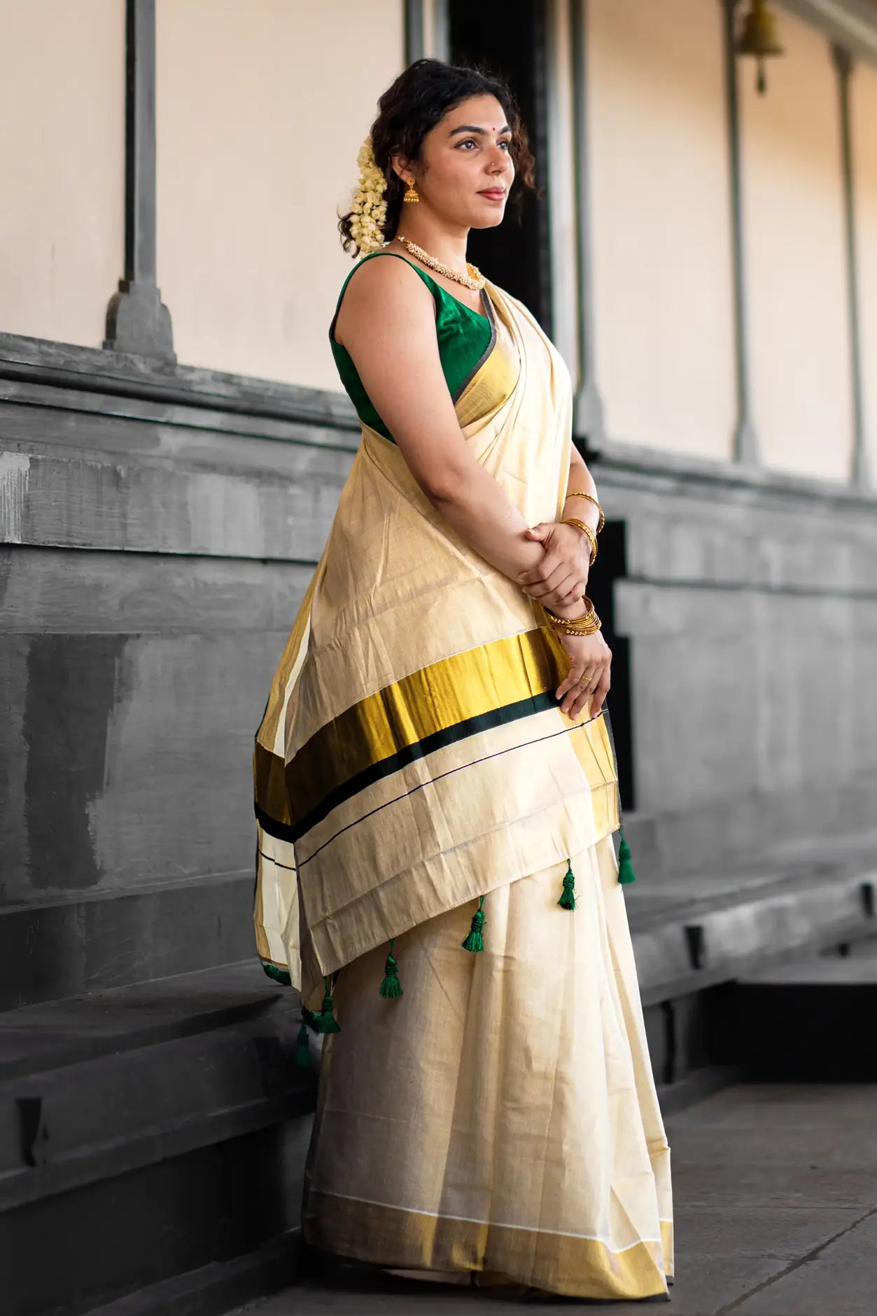 Maathangi Kerala Kasavu Saree