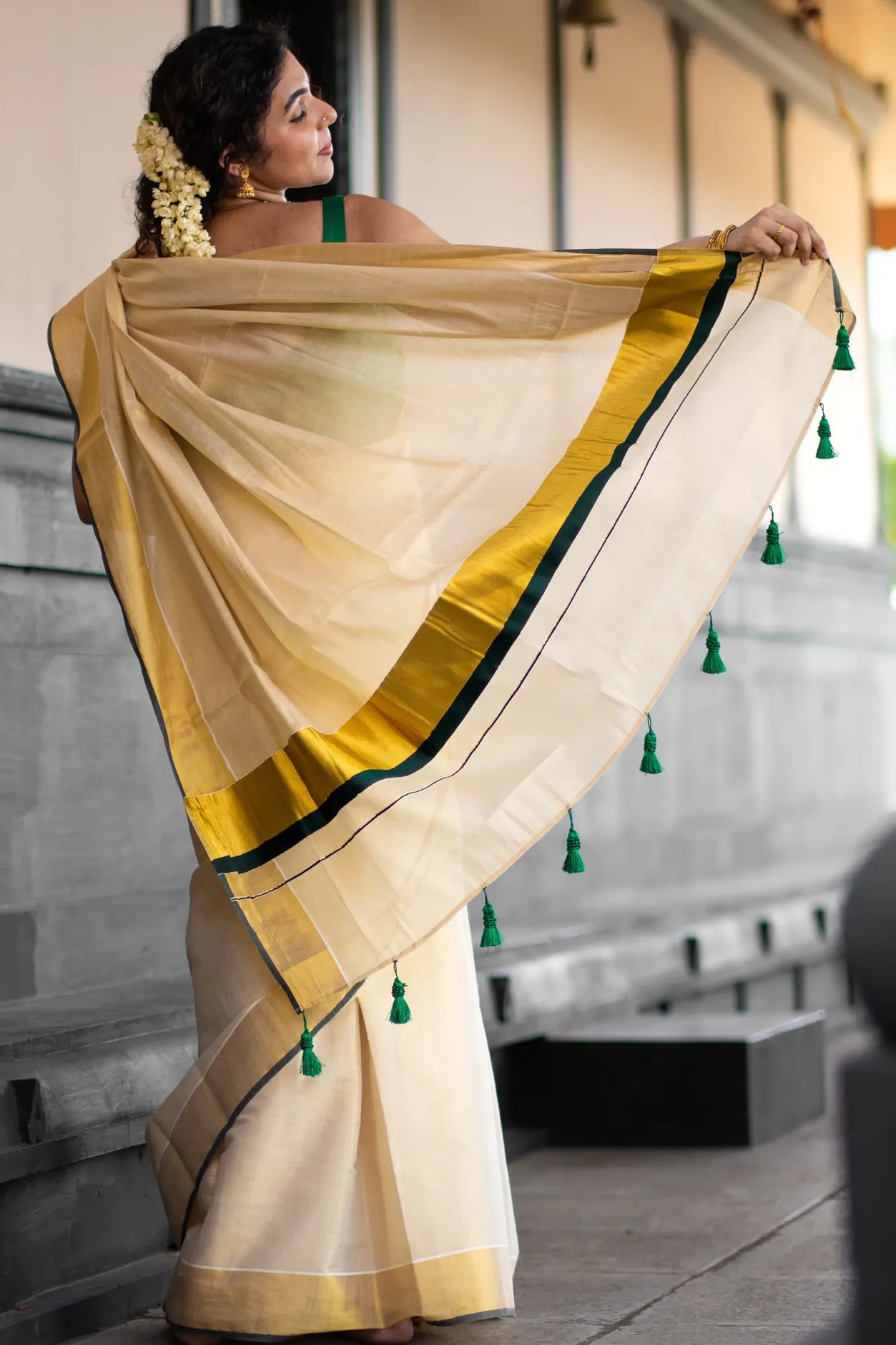 Maathangi Kerala Kasavu Saree