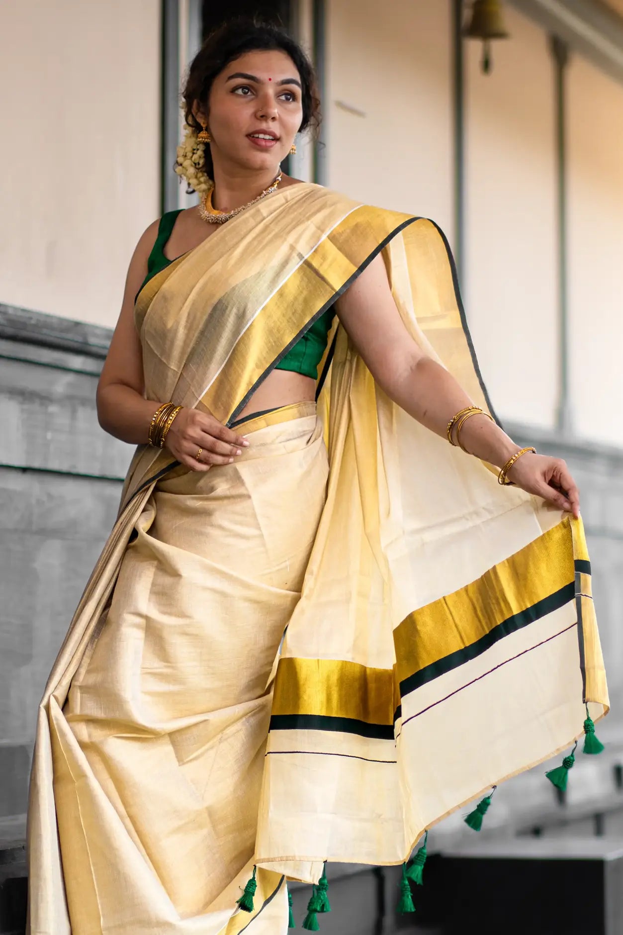 Maathangi Kerala Kasavu Saree