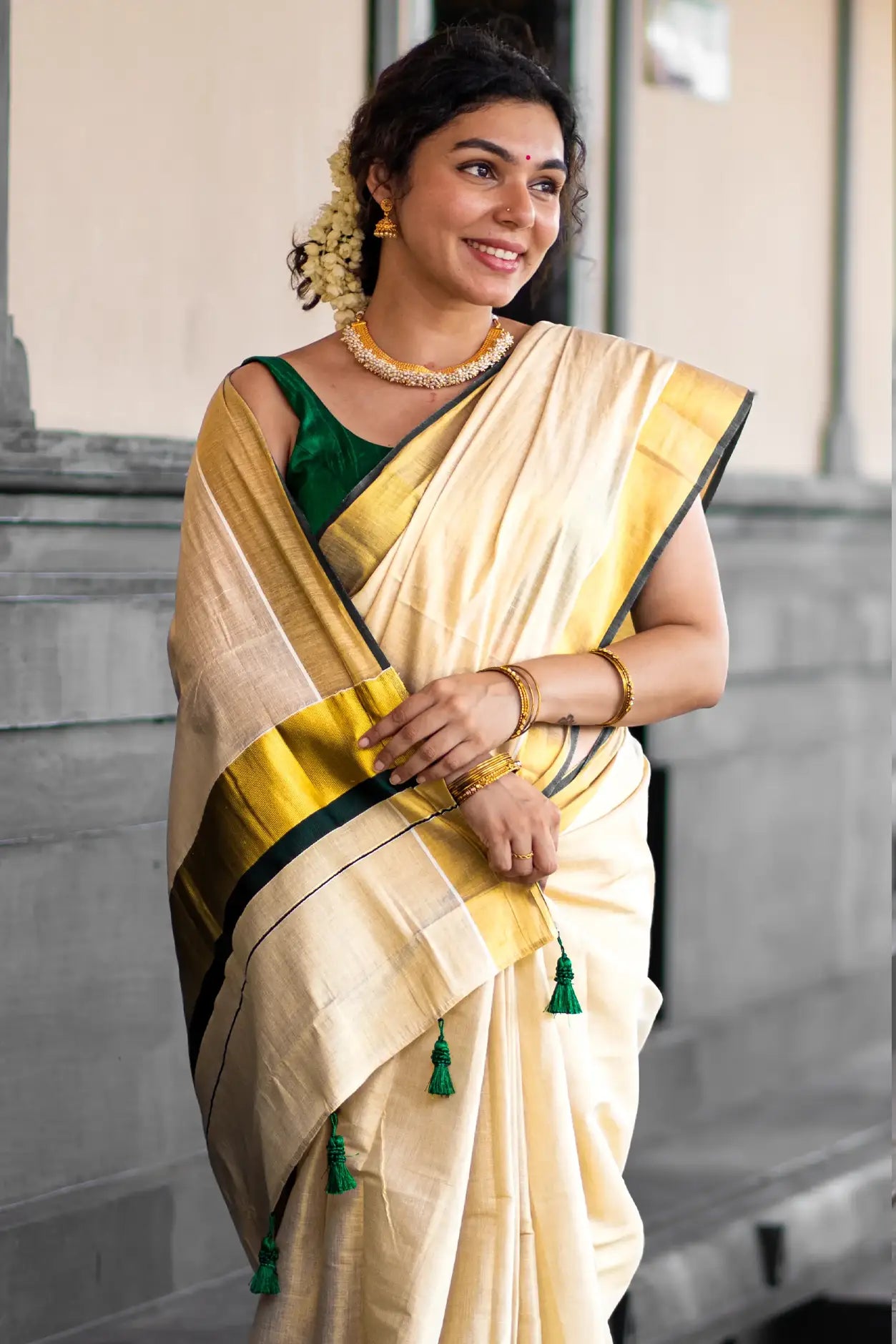 Maathangi Kerala Kasavu Saree