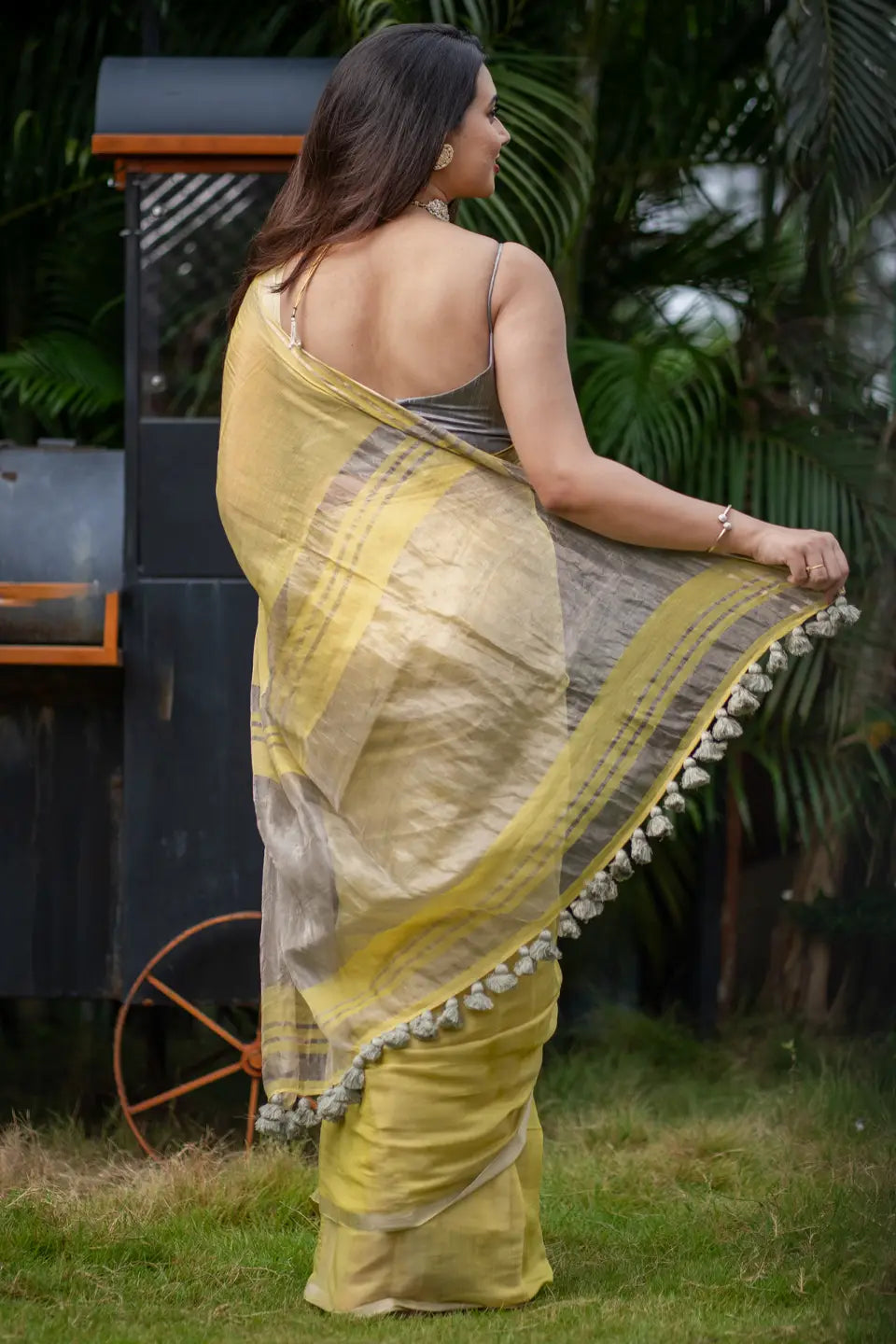 Joy of Life Silk Tissue Saree