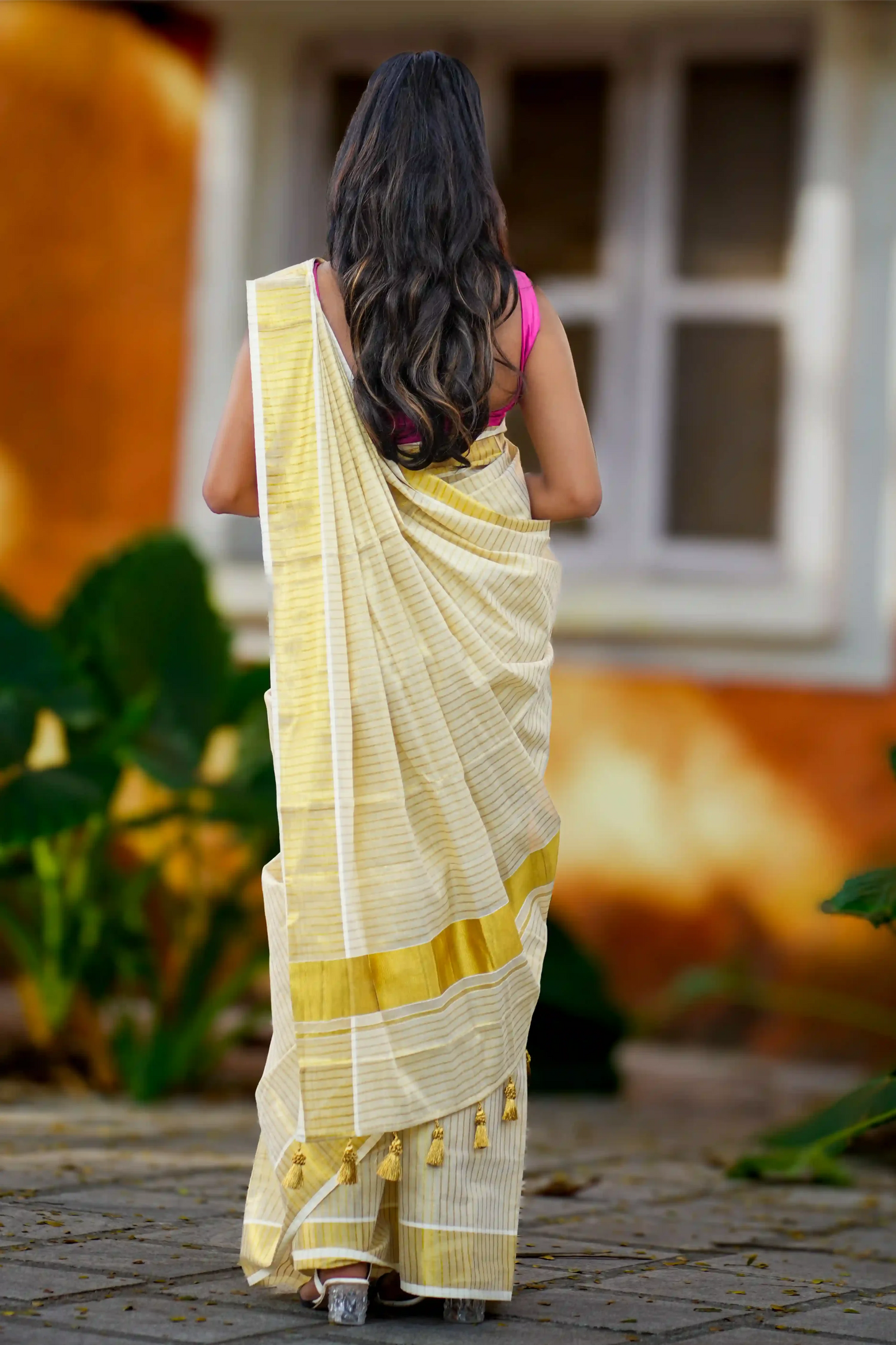 Pournami Kerala Kasavu Saree
