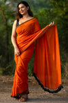 Marmalade Rush Border Saree