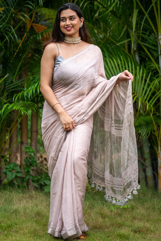 Pastel-Coral-Pink-With-Silver-Zari-I-Love-Sarees