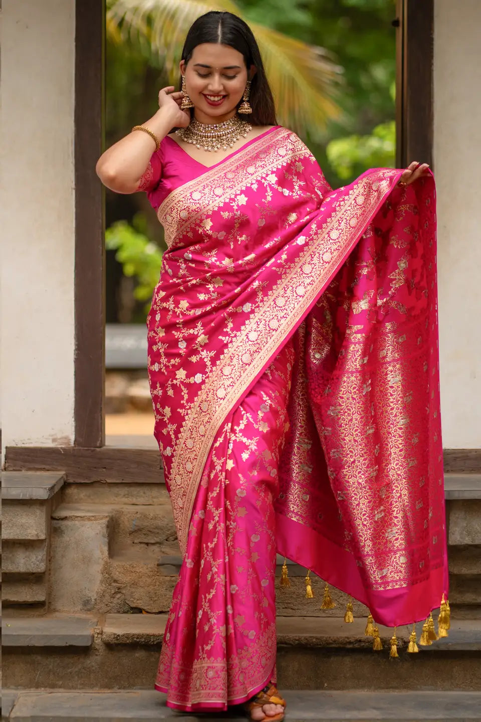 Abani Pure Banarasi Silk Saree