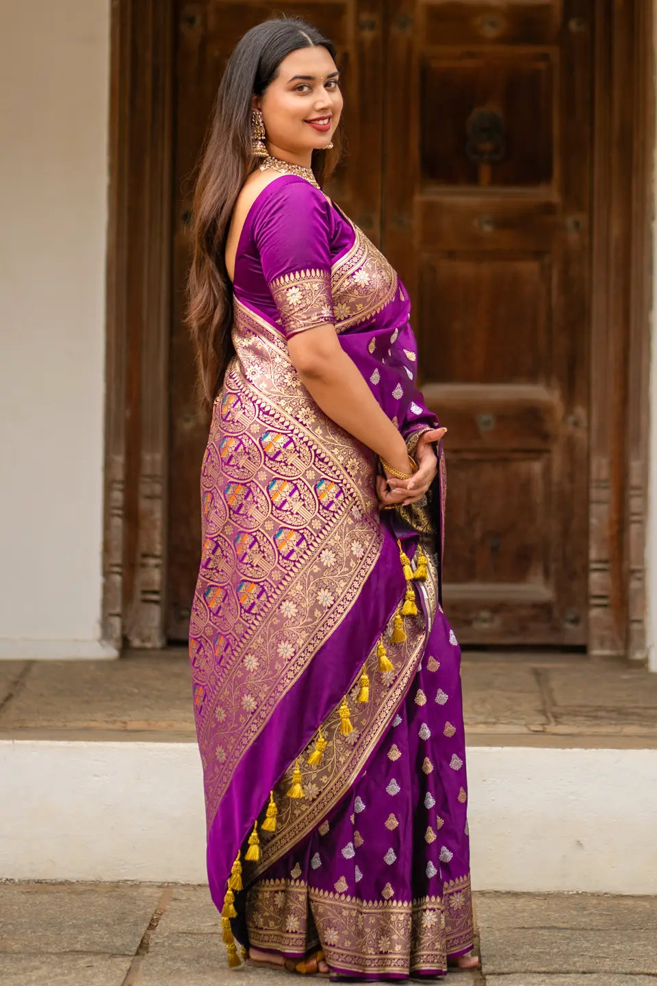 Satara Pure Banarasi Silk Saree