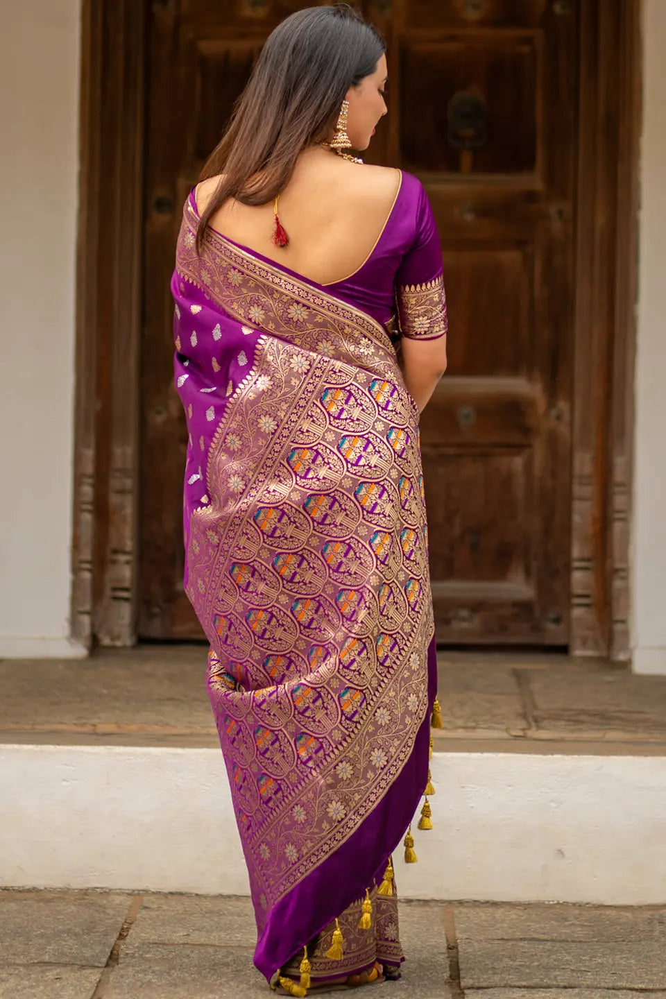 Satara Pure Banarasi Silk Saree