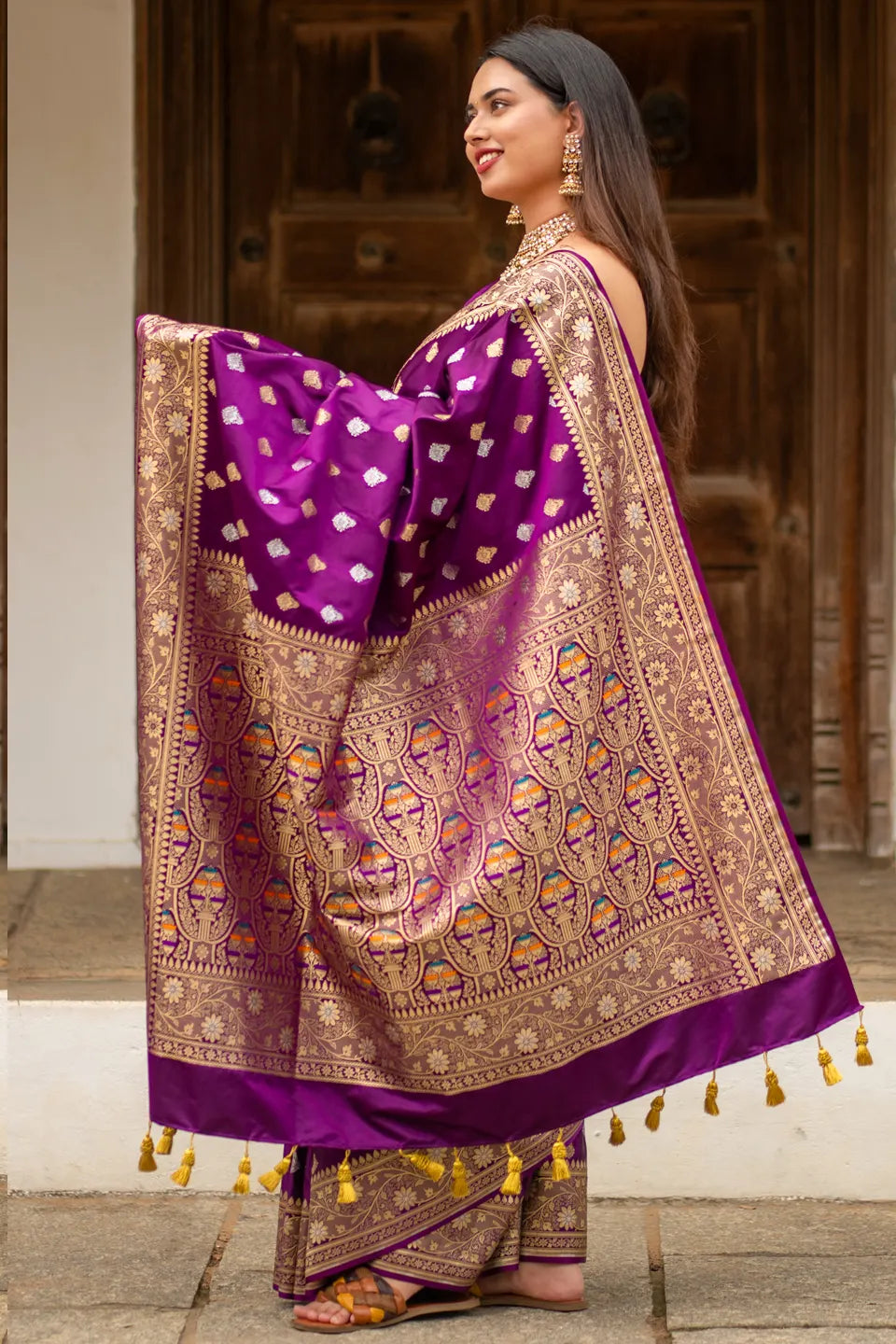 Satara Pure Banarasi Silk Saree