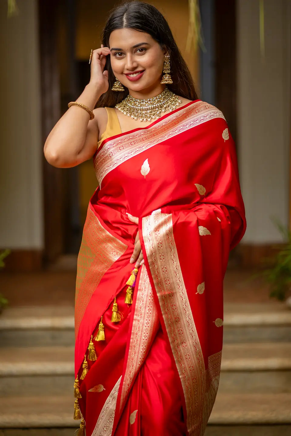 Naila Pure Banarasi Silk Saree