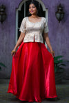 Pleasant Isla Banarasi Lehenga Set for Women