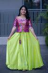 Silent Stream Banarasi Lehenga Set for Women