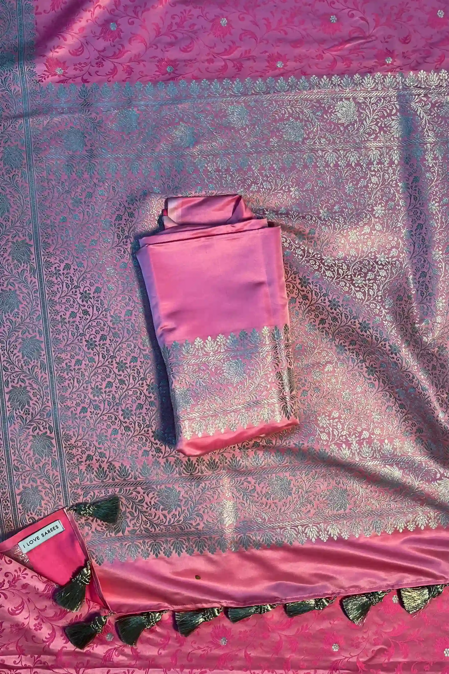 Rosé Vanya Banarasi Silk Saree