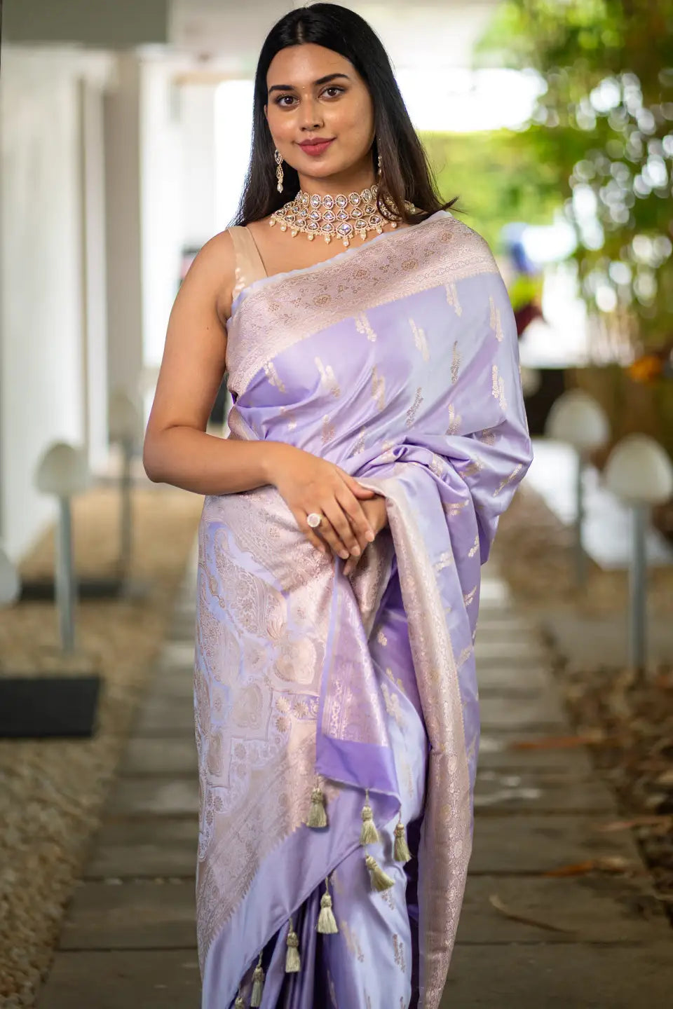 Lavender-Mashru-Banarasi-Silk-Saree-With-Silver-Zari-I-Love-Sarees