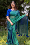 Takshvi Tissue Cotton Saree