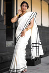 Yavanika Kerala Kasavu Saree