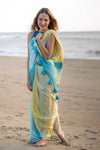 Floating Threads Stripe Saree