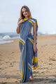 Whispering Lines Stripe Saree