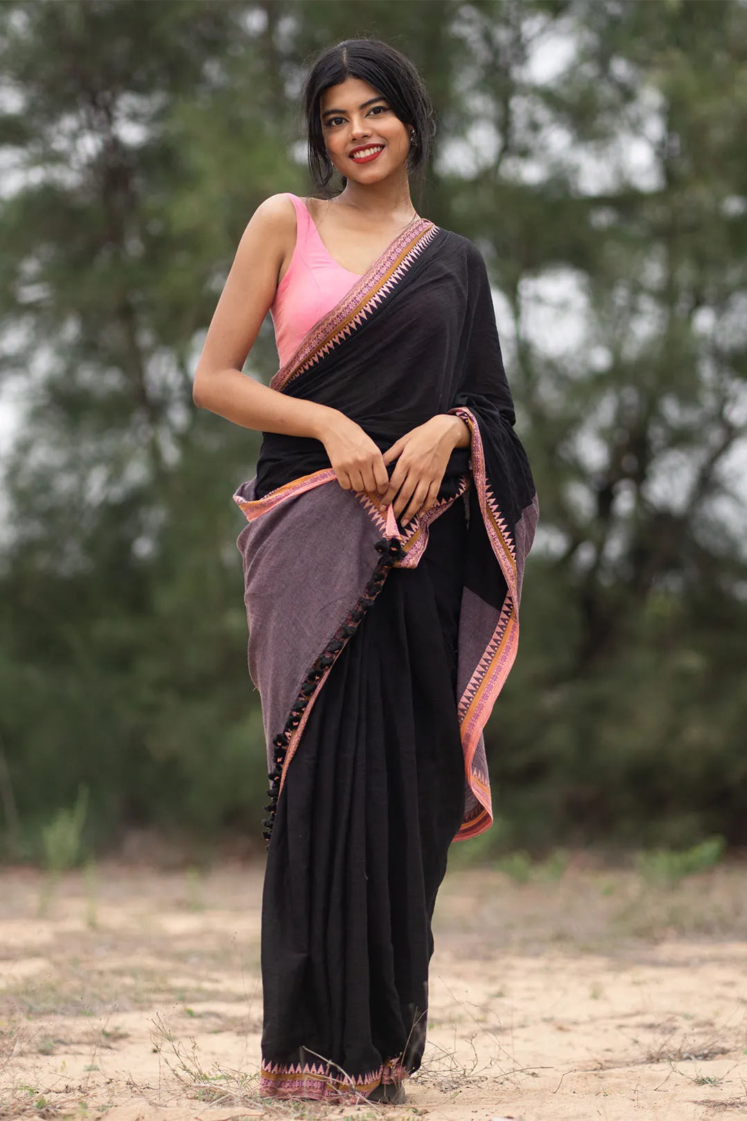 Under the Moonlight Saree